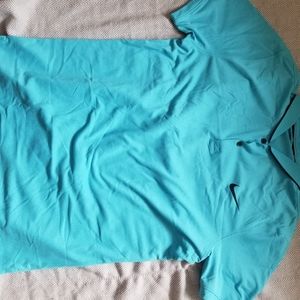 Nike golf blue shirt